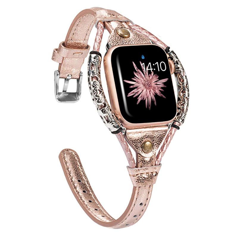 Luxury Watch Apple Bands - アップルウォッチ用本革ストラップ,40mm,44mm,49mm,38mm,42mm,高級ブレスレット,iwatchシリーズ8,7,6,5,4,3,se,41mm,45mm