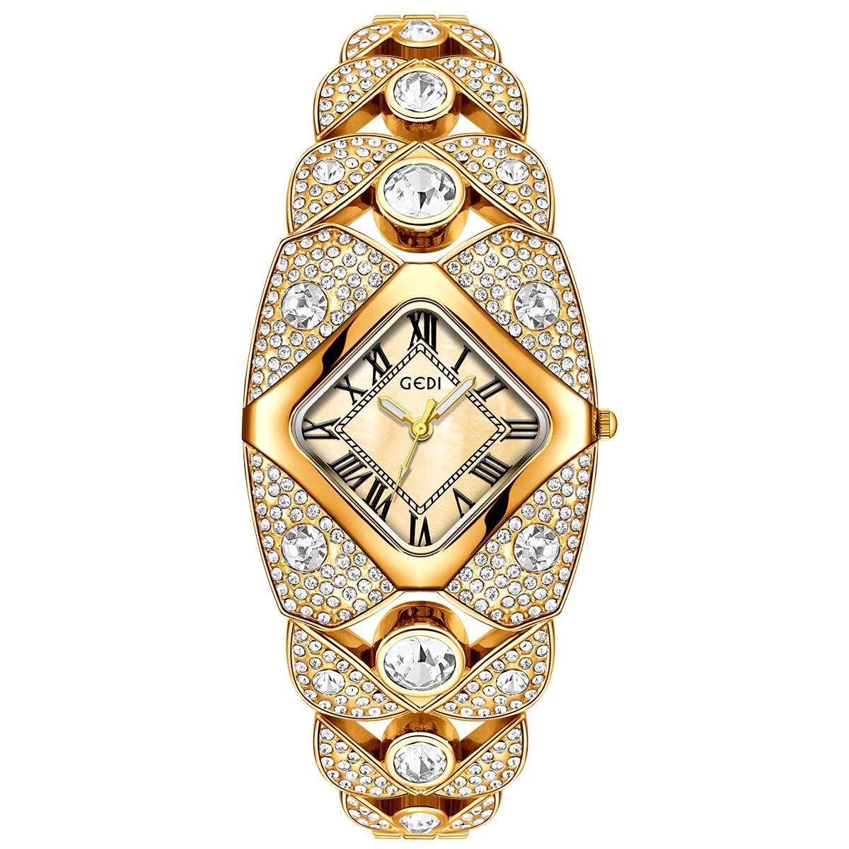 UTHAI L008 ファッショナブルな女性用腕時計、防水、 - Luxury Watch For Girls のレビューと価格