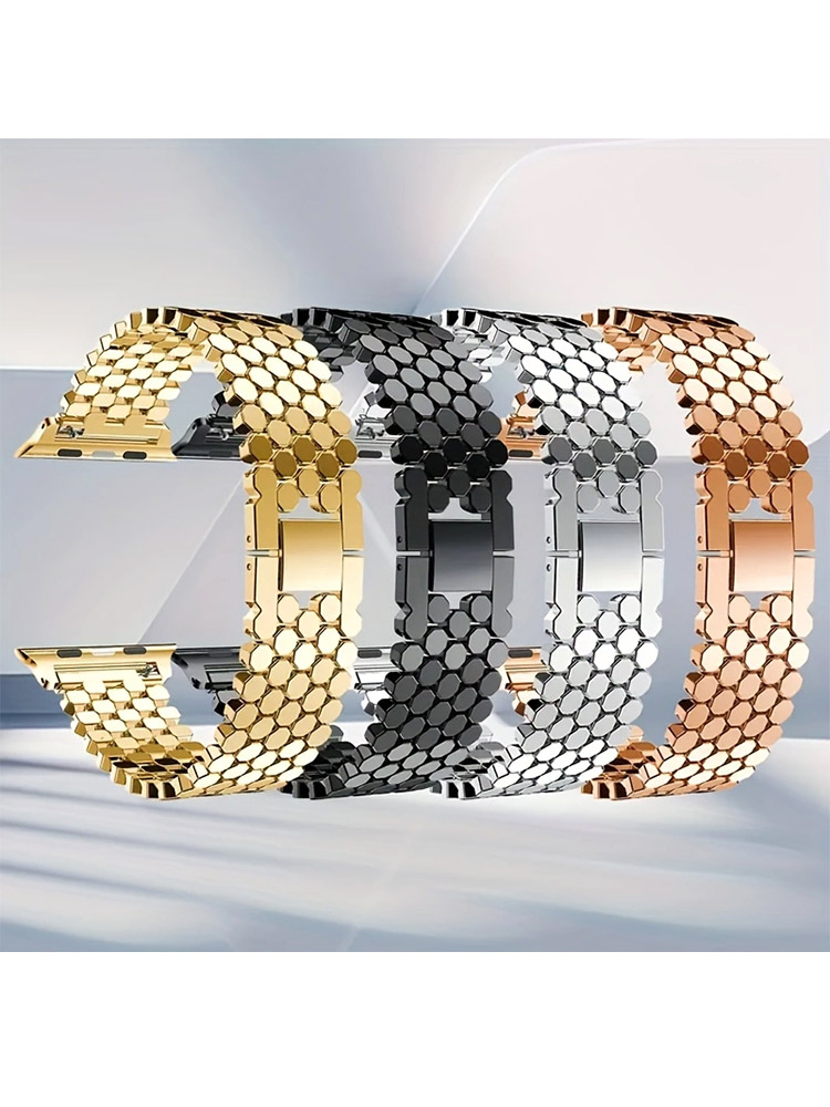 ステンレス鋼ストラップ Apple Watch バンド 45 - Luxury Watch Apple Bands のレビューと価格