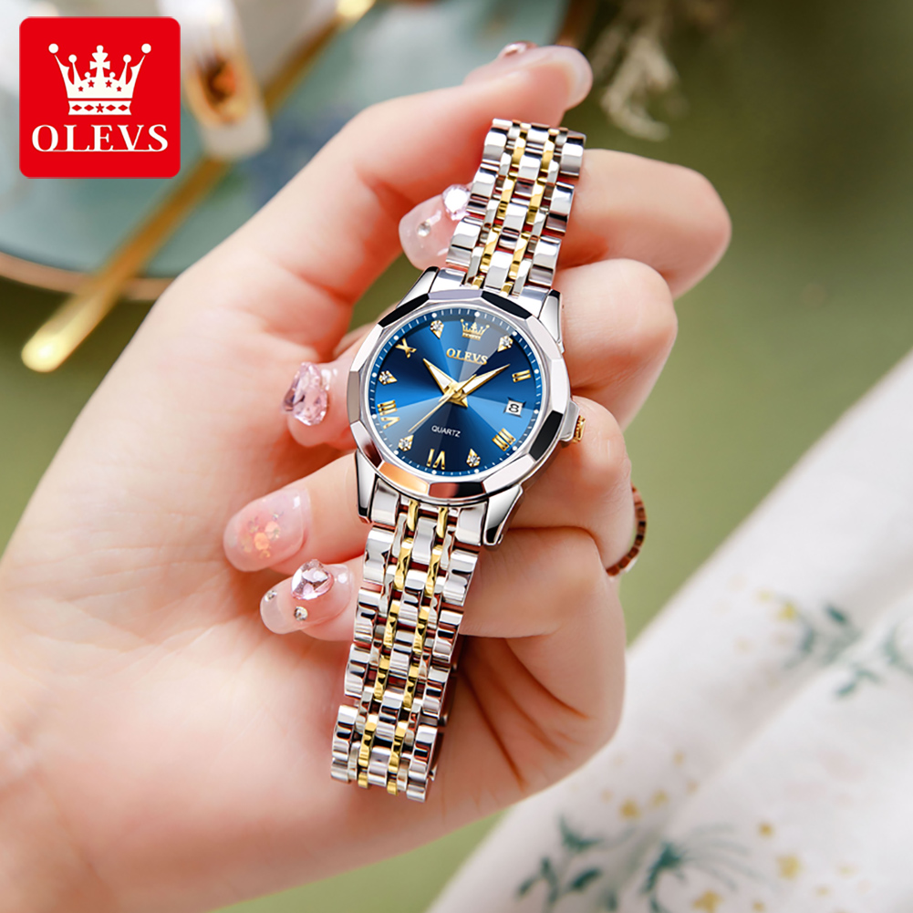 OLEVS 9931 オリジナル レディース腕時計 高品質  - Luxury Watch For Girls のレビューと価格