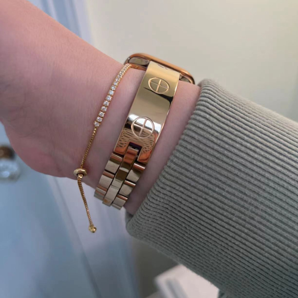 高級ステンレス鋼ストラップ Apple Watch バンド  - Luxury Watch Apple Bands のレビューと価格
