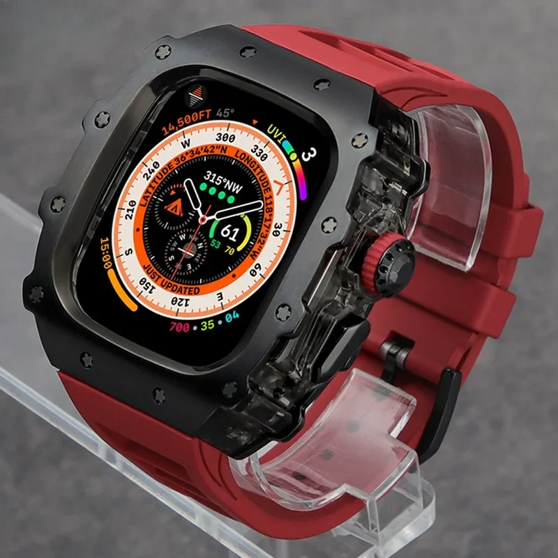 Apple Watch Ultra 2用の高級改造キット,ス - Luxury Watch Apple Bands のレビューと価格