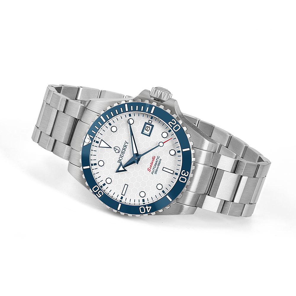 ボデリー チタン ダイバーズウォッチ 自動巻き機械式腕時計  - Titanium Sport Watch のレビューと価格
