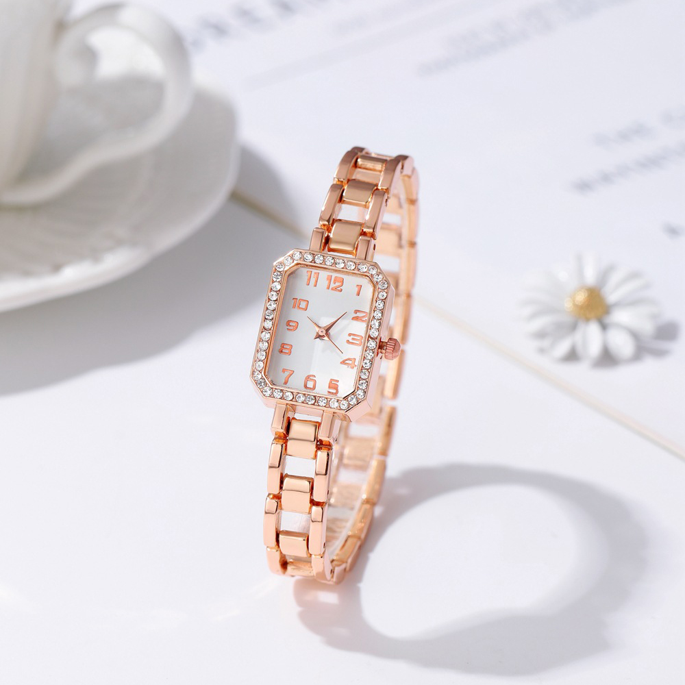 女性のための高級クォーツ時計,ステンレス鋼のブレスレット,シ - Luxury Watch Square のレビューと価格