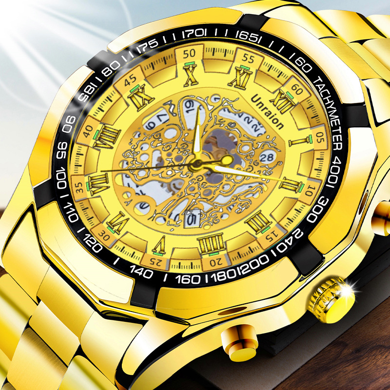 全自動ムーブメントウォッチ、メンズカレンダー、防水夜光ビジネ - Luxury Watch Under 20000 のレビューと価格