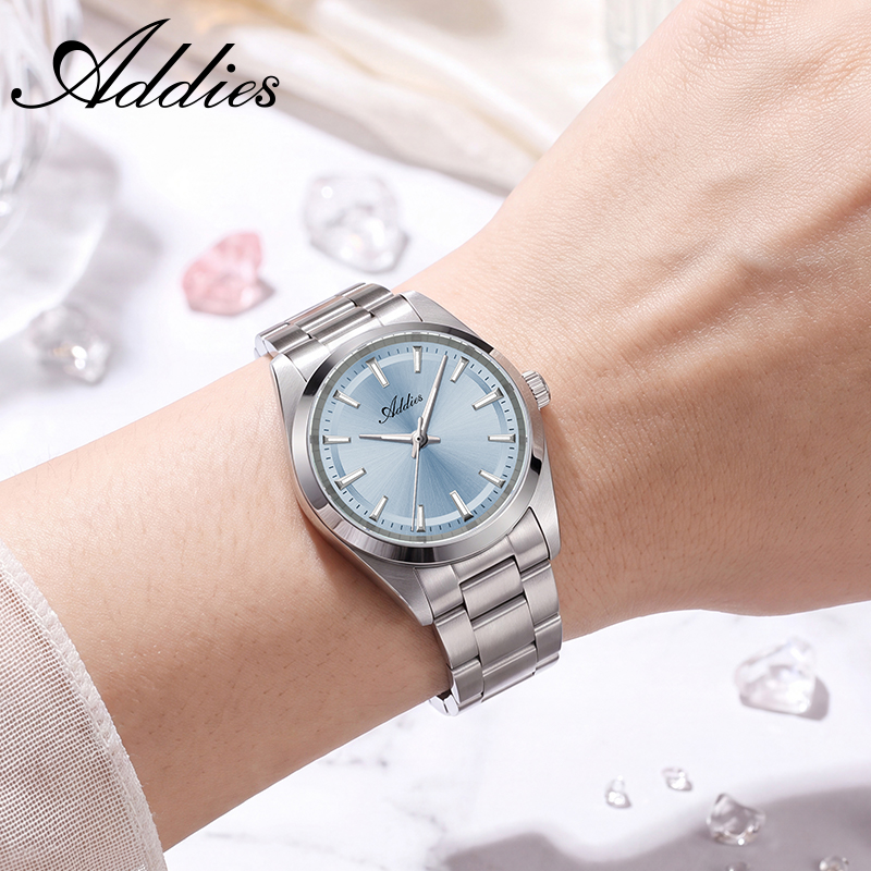 ADDIES サファイアクリスタル女性用腕時計新しい高級ステ - Luxury Watch Travel Case のレビューと価格