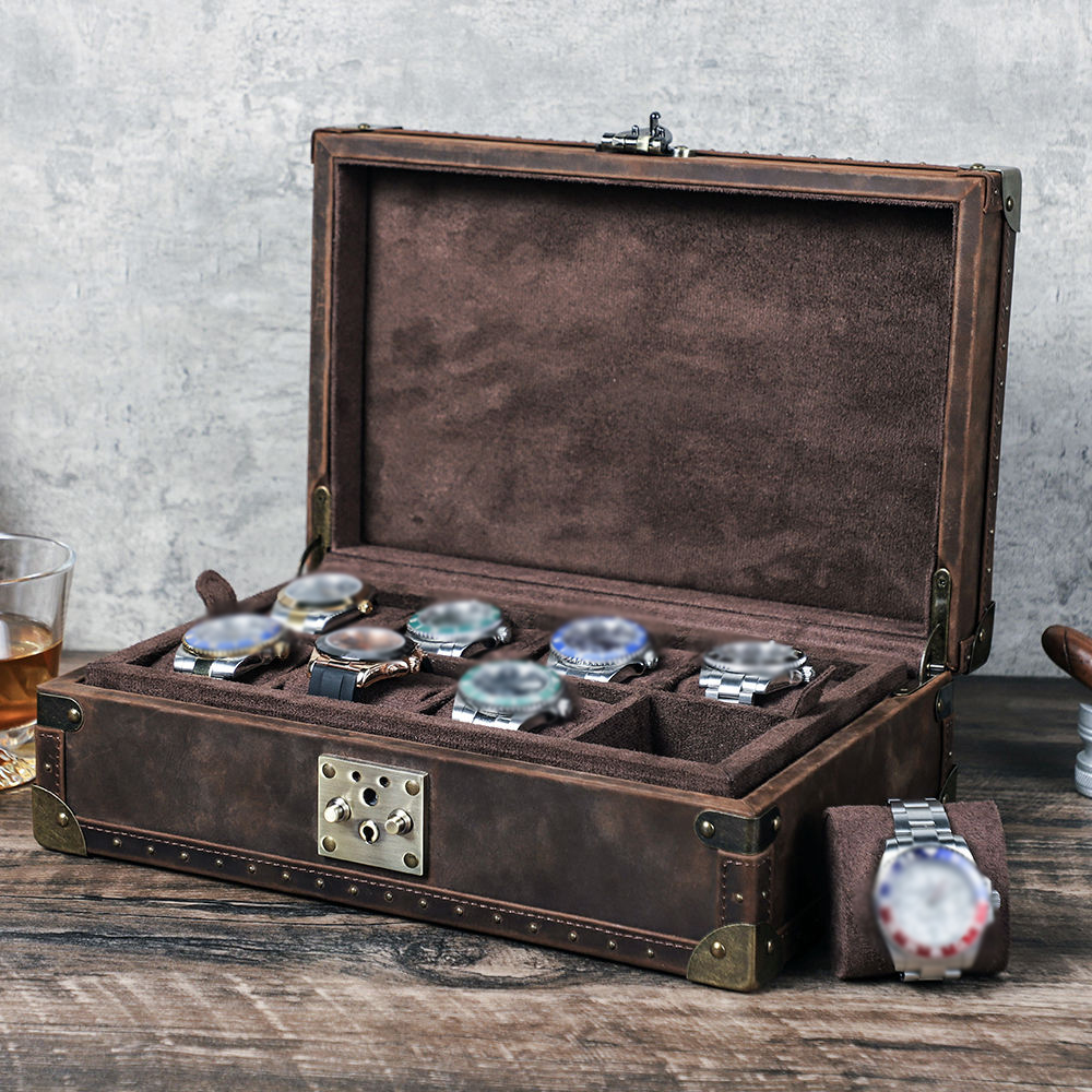 CONTACT'S FAMILY 8 レザーカスタムウォッチ - Luxury Watch Travel Case のレビューと価格