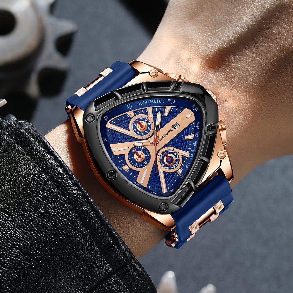 メンズファッションラグジュアリーラウンドクォーツ腕時計2個セ - Luxury Watch Under 20000 のレビューと価格