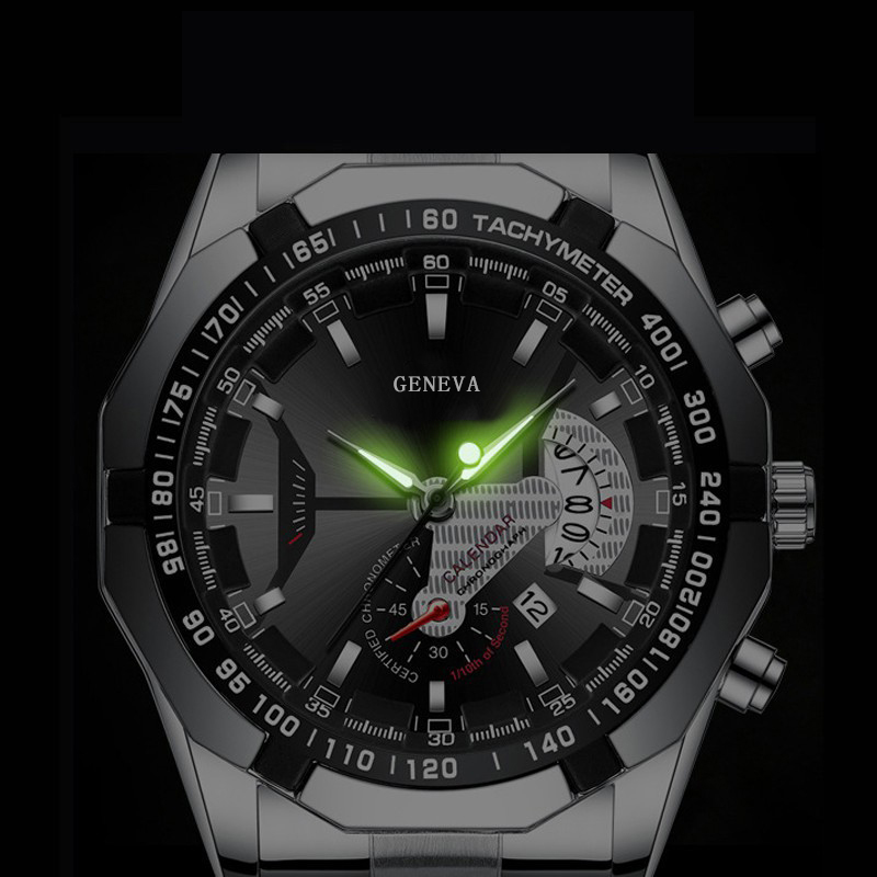 4点セットのメンズトレンドクォーツ腕時計とアクセサリー、普段 - Luxury Watch Under 20000 のレビューと価格