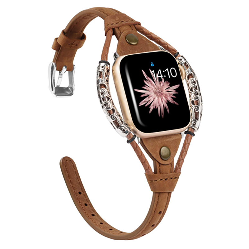 アップルウォッチ用本革ストラップ,40mm,44mm,49m - Luxury Watch Apple Bands のレビューと価格