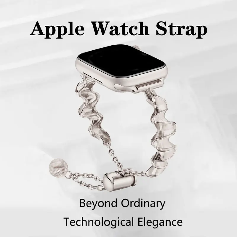 Apple Watch用ブレスレット,高級ジュエリーチェーン - Luxury Watch Apple Bands のレビューと価格