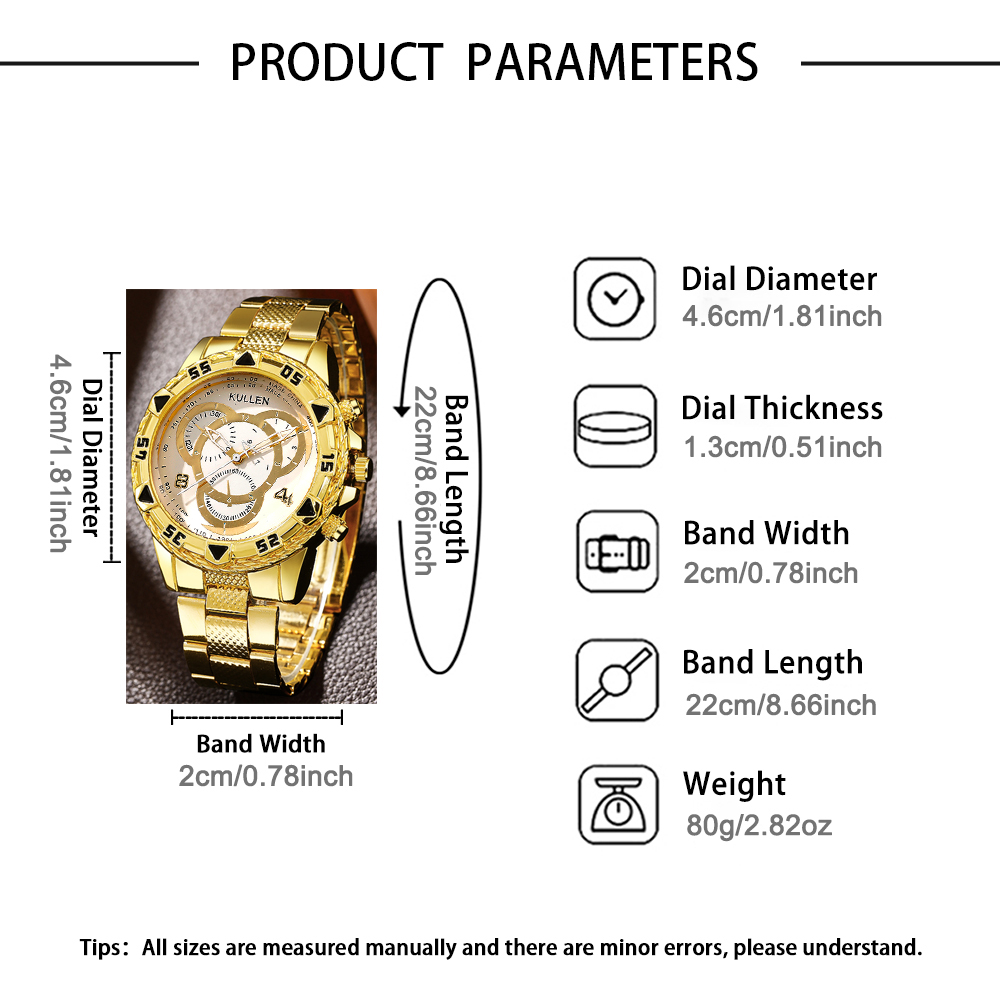 2ピースのメンズファッショナブルでスタイリッシュなクォーツ時 - Luxury Watch Under 20000 のレビューと価格