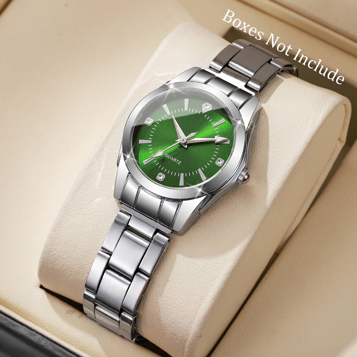 高級ラインストーンの女性の腕時計カジュアルクォーツ腕時計レデ - Luxury Watch Travel Case のレビューと価格