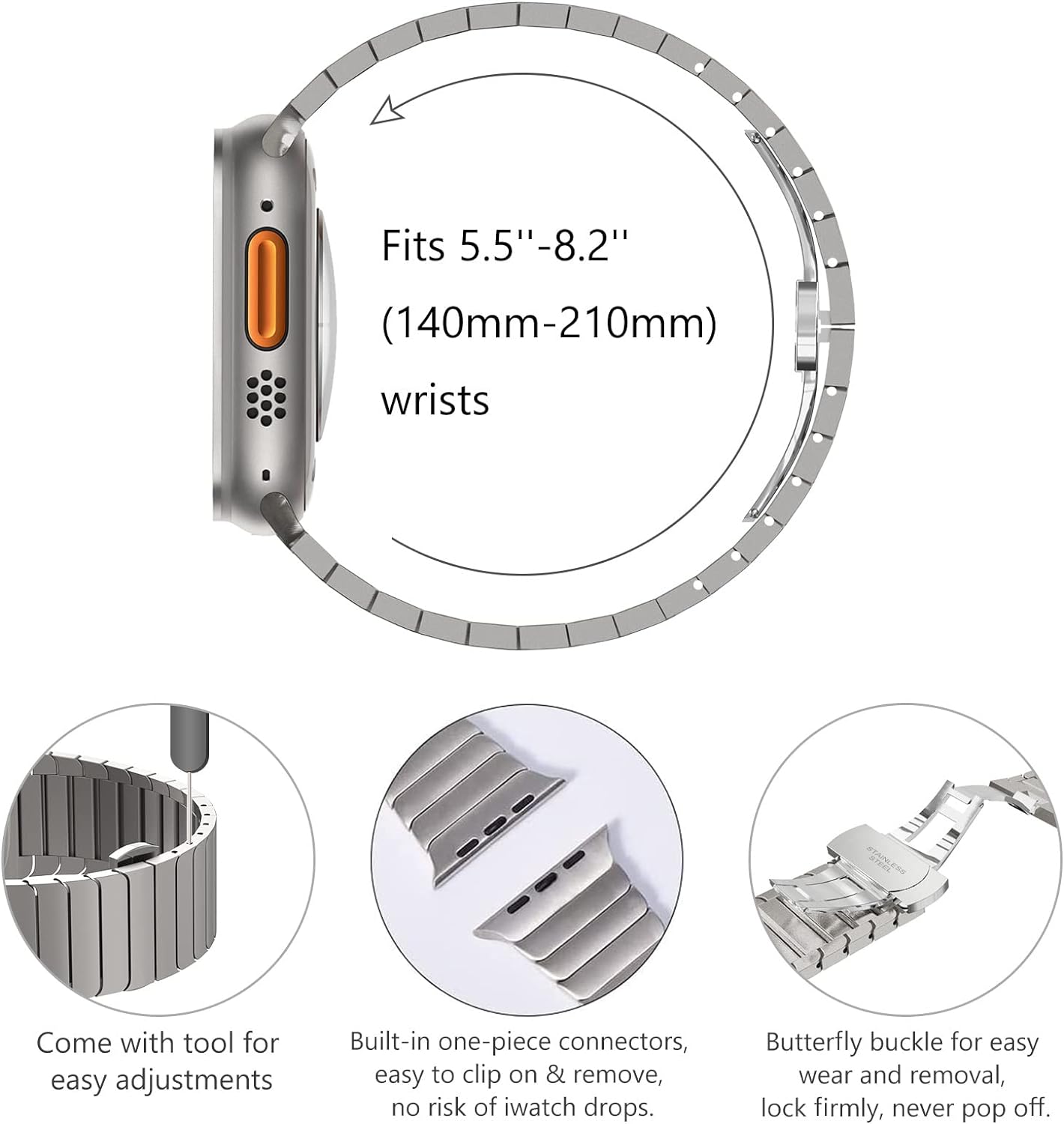 Apple Watch Ultra 49mm 45mm 44 - Luxury Watch Apple Bands のレビューと価格