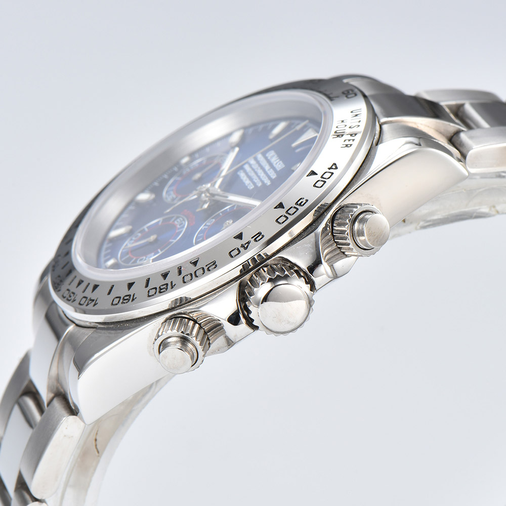 高級VK63腕時計 サファイアガラス 316Lステンレススチ - Luxury Watch With Leather Strap のレビューと価格
