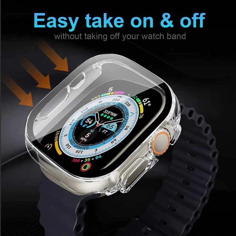ガラス + ケース Apple Watch ウルトラ 49  - Luxury Watch Apple Bands のレビューと価格