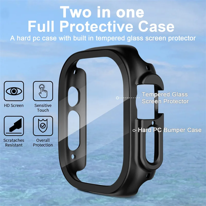ガラス + ケース Apple Watch ウルトラ 49  - Luxury Watch Apple Bands のレビューと価格